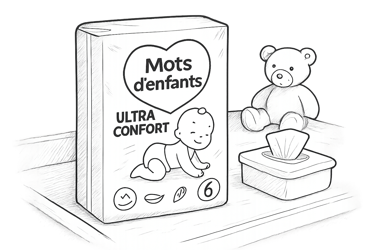 couche mot d'enfant avis