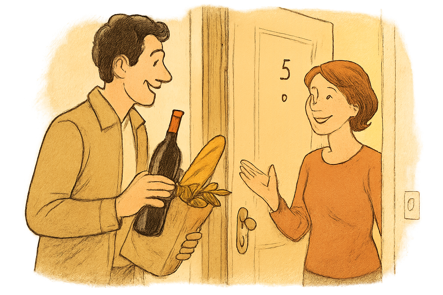 doit on offrir un cadeau pour un apéritif
