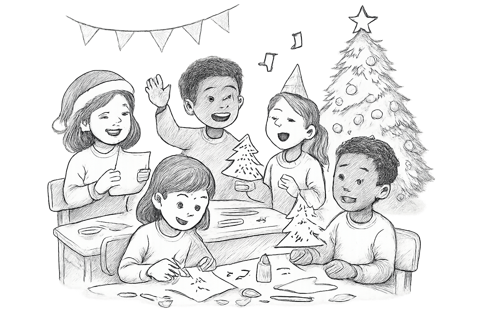 idée animation fête de noël école