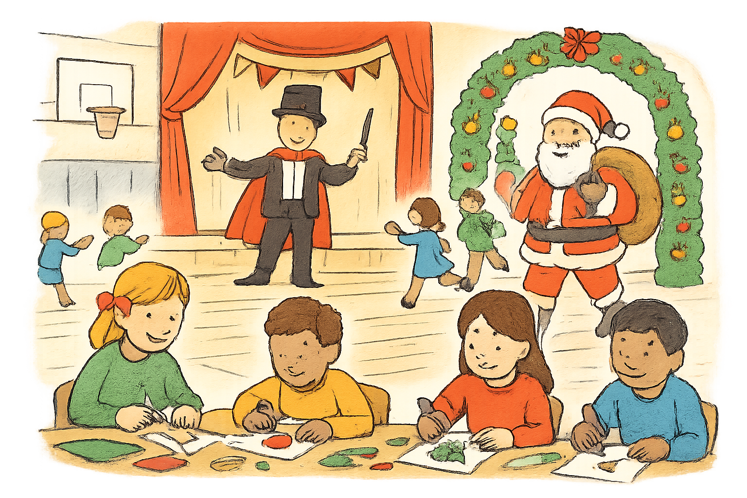 idée animation fête de noël école
