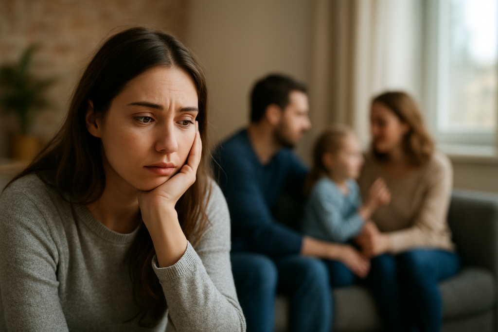 Il m’oublie quand il est avec sa famille : comprendre les causes et retrouver sa place dans le couple