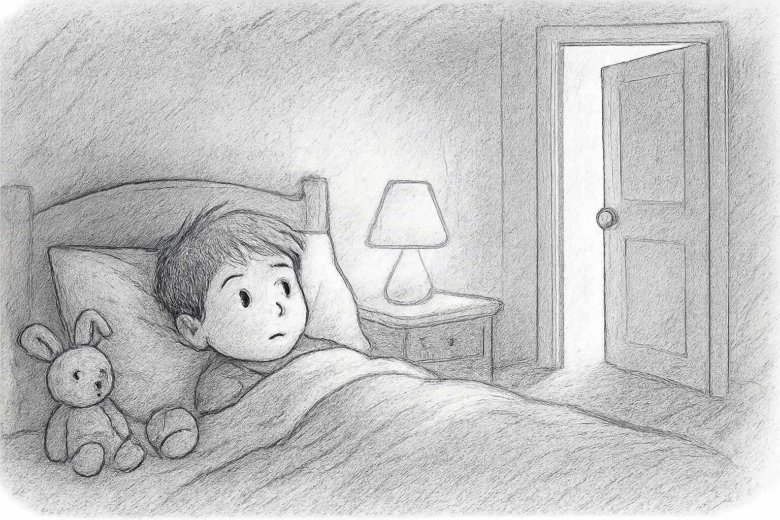 mon enfant voit quelqu'un dans sa chambre