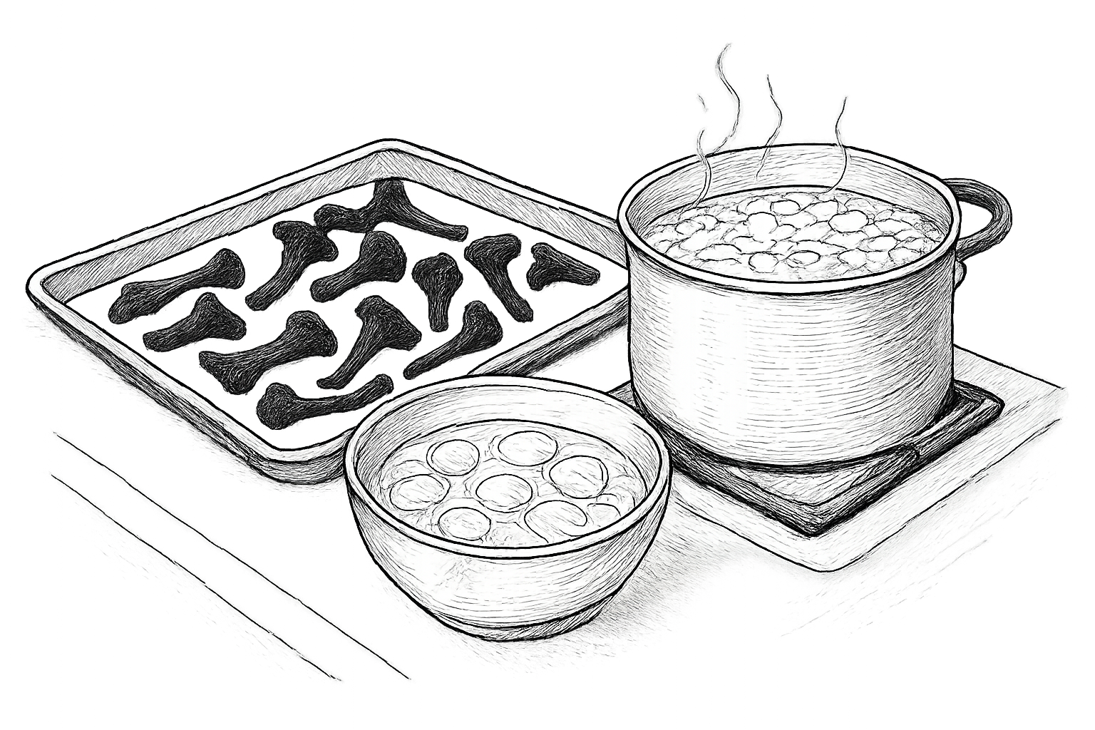 trompette de la mort congelé