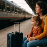 Vacances maman solo sans voiture : guide pour des séjours accessibles en train et sans stress